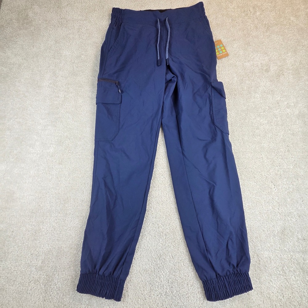 Title Nine Clamber Utility Hike Joggers Midnight Navy XS Cargo Pants NWT